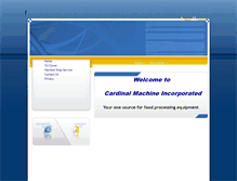 Tablet Screenshot of cardinalfittings.com